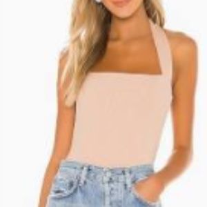 Superdown Candice halter bodysuit